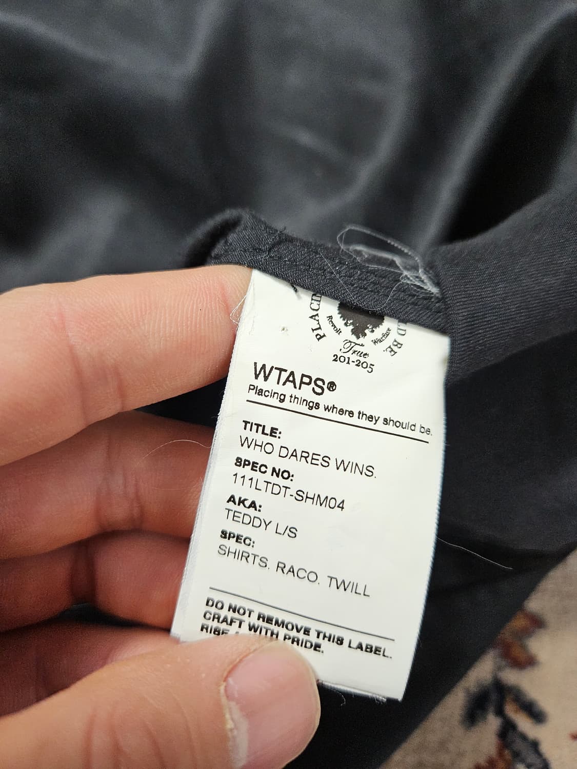 Wtaps 더블탭스 레오파드 레이온 셔츠 오픈칼라 S 상품이미지5