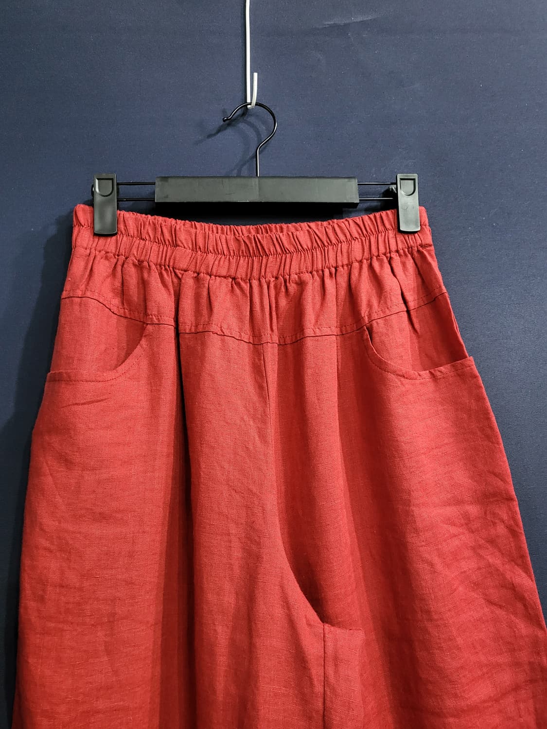 린넨 레이스 자수 와이드팬츠 상품이미지2