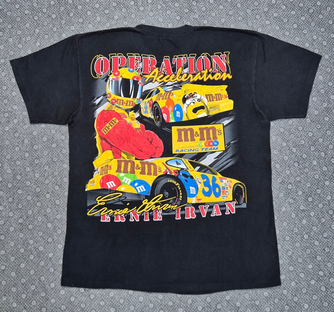 [XL]90s US made M&M's NASCAR -820 상품이미지3