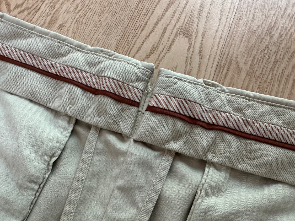 로로피아나 LOROPIANA Pantaflat 면바지 상품이미지4
