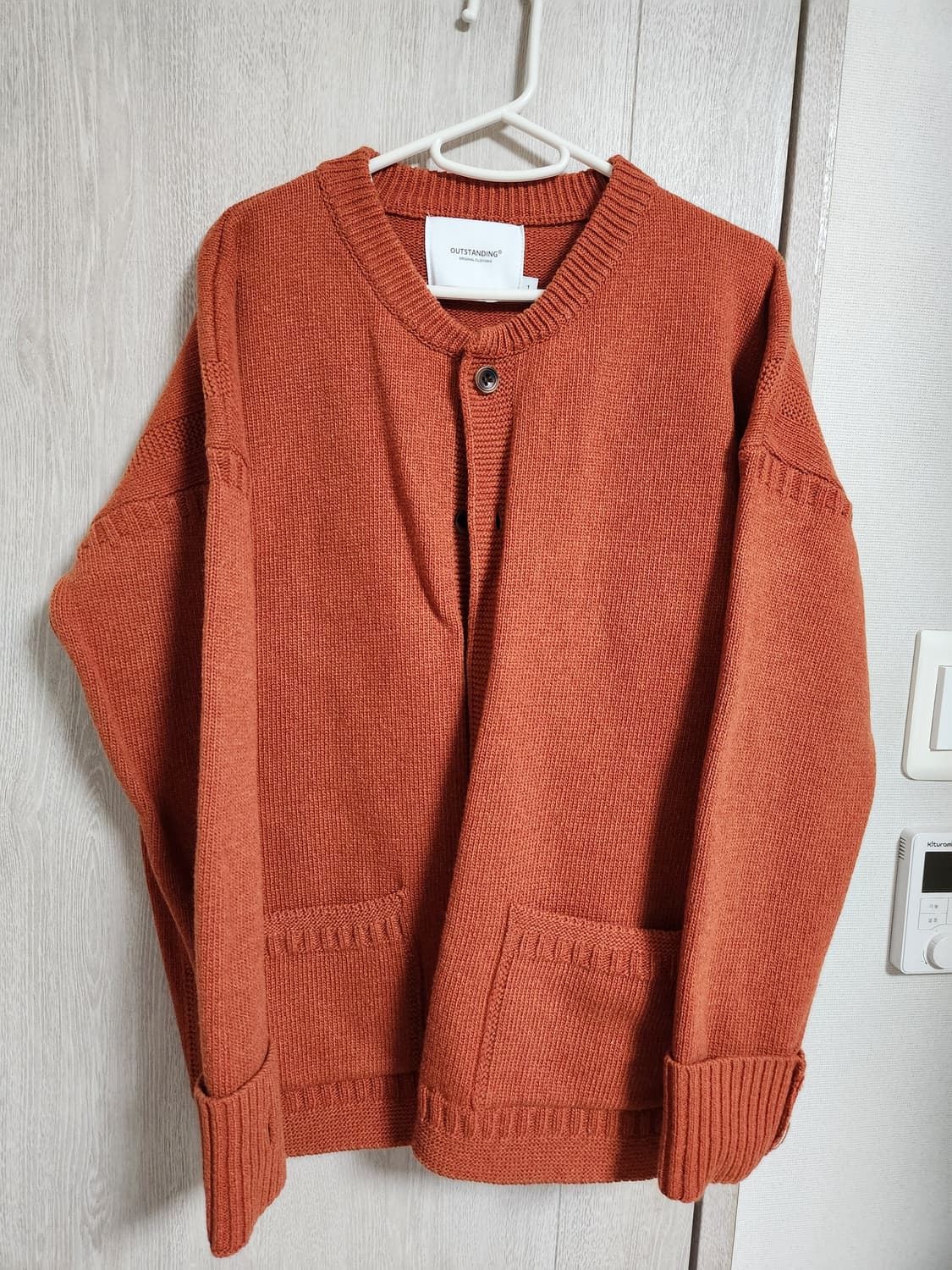 아웃스탠딩 피쉬맨 가디건 LAMBSWOOL FISHERMAN CARDIG 상품이미지2