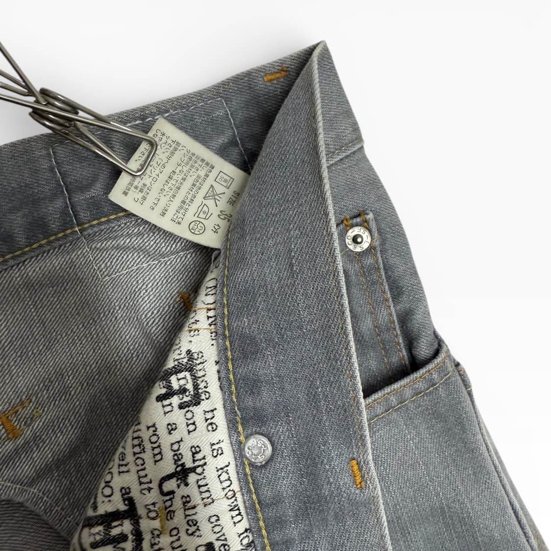 타카히로 미야시타 리바이스 셀비지 데님(Levi’s Lefty Jean) 상품이미지5