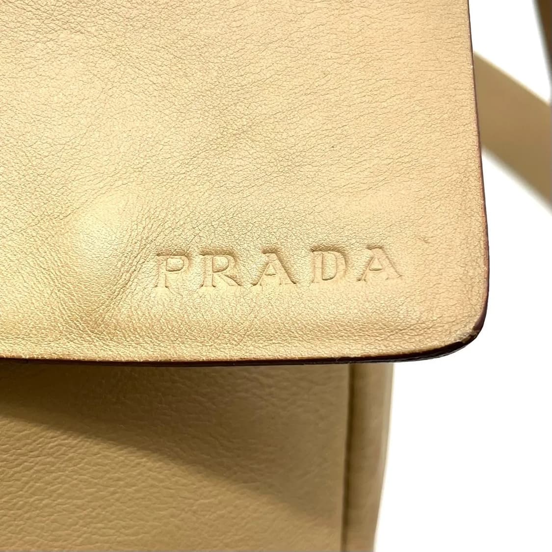 프라다 00s 아카이브 레더 네오프란 숄더백 상품이미지8