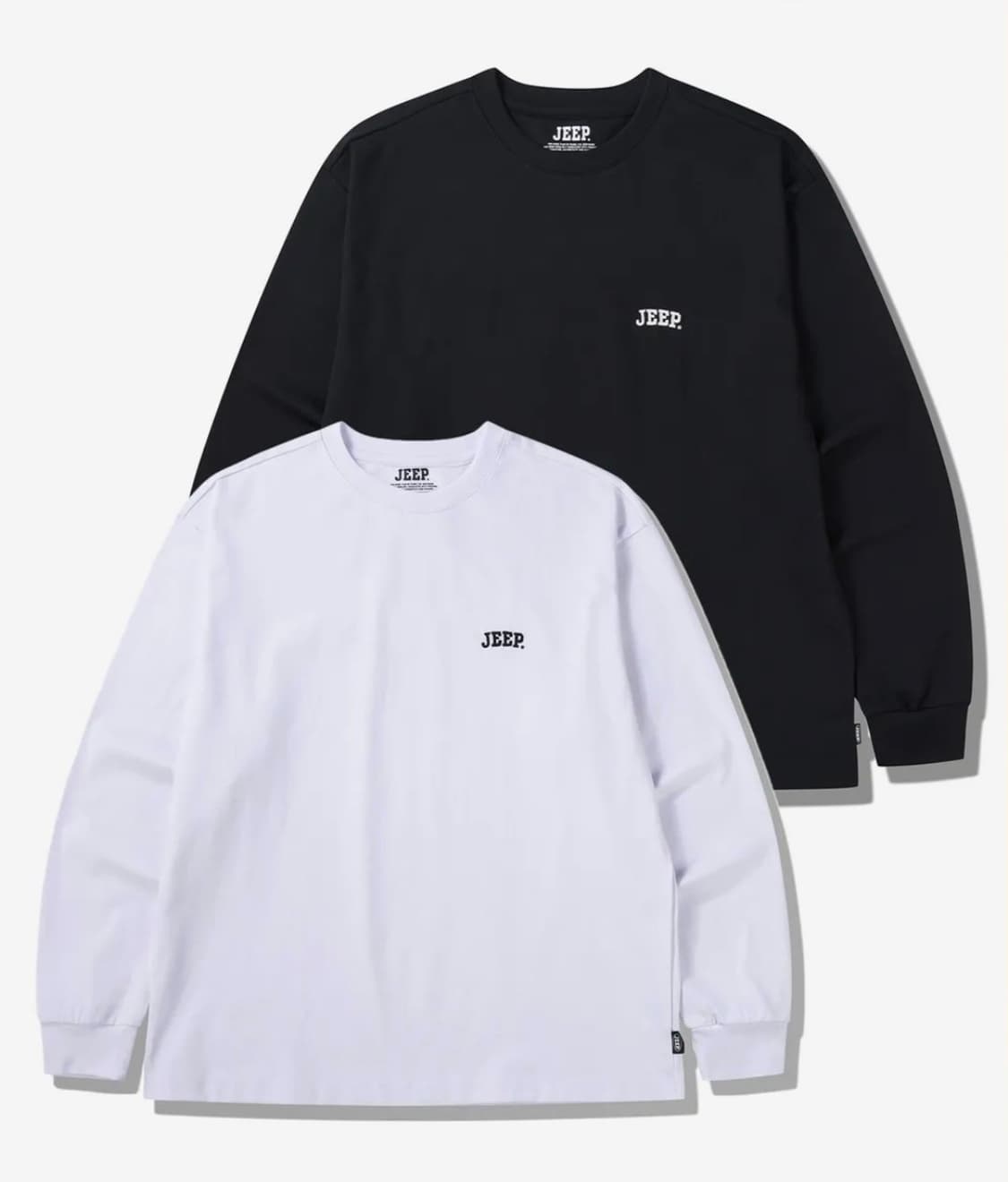 지프 에어그램 롱슬리브 긴팔티 2pack 상품이미지1