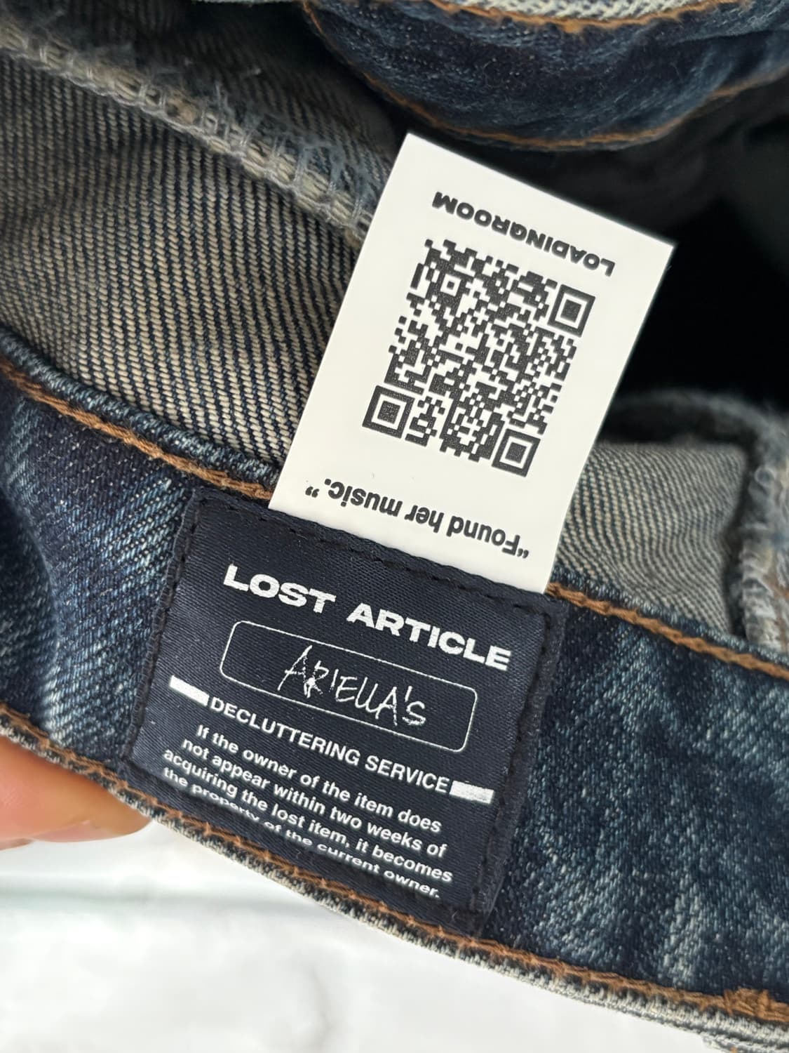 loading room 로딩룸 데님 팬츠 상품이미지10