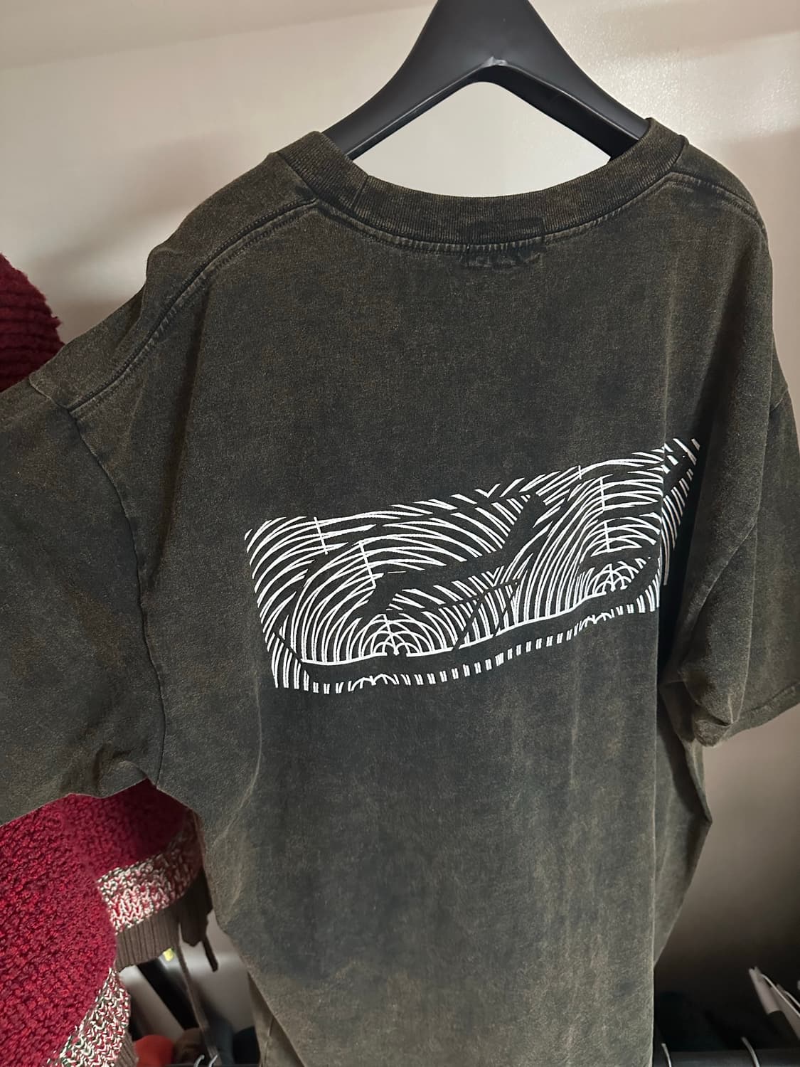 [XXL] 카브엠트 그레이 컬러 빈티지 티셔츠 상품이미지3