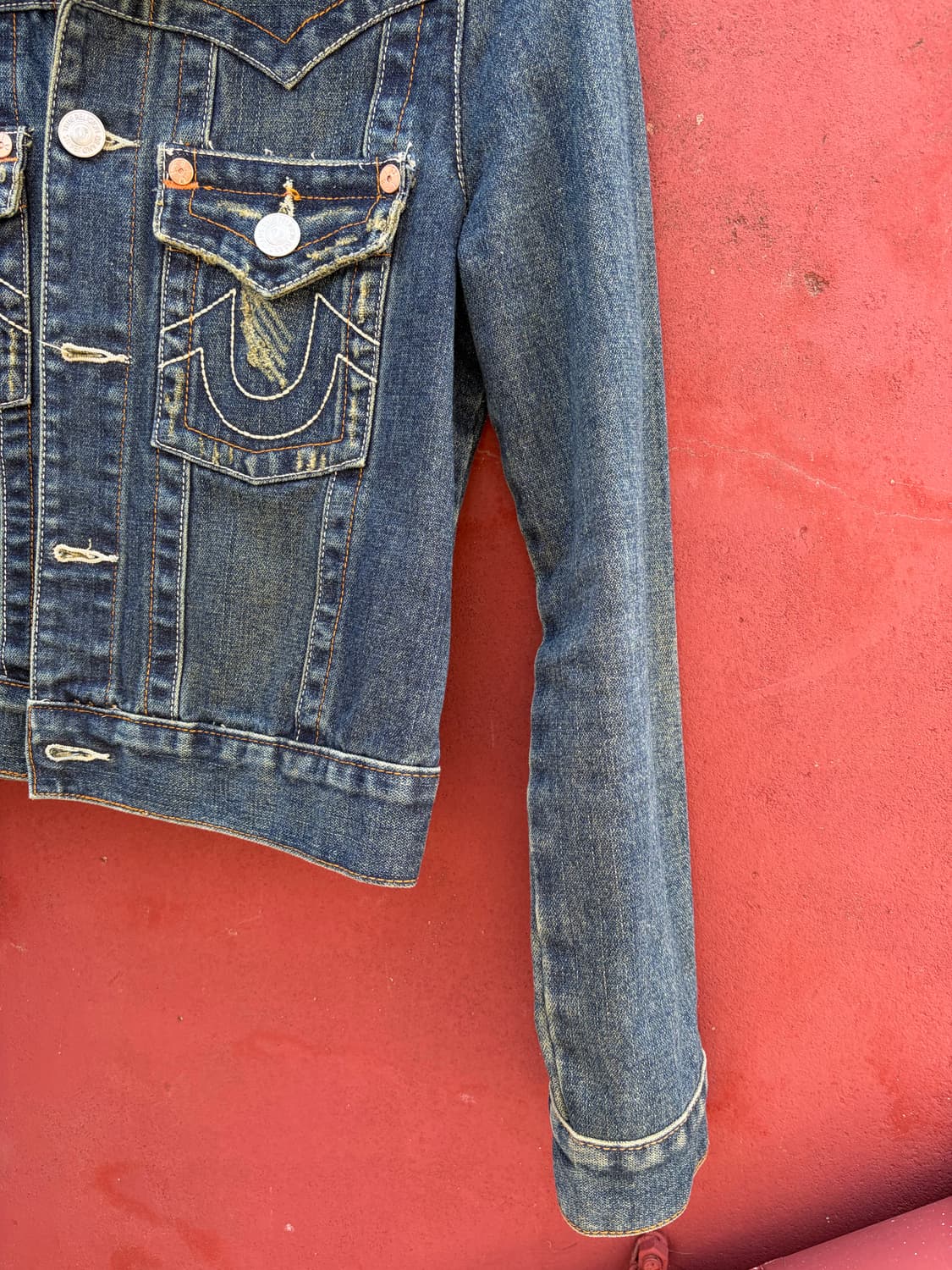 True Religion 데님 자켓 상품이미지3