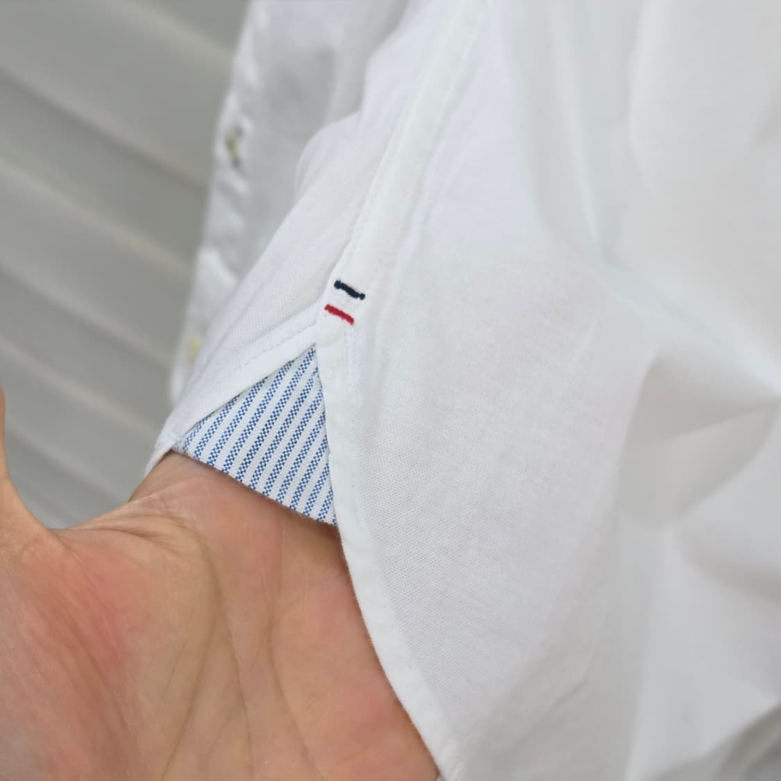타미힐피거 화이트 셔츠- L 상품이미지7