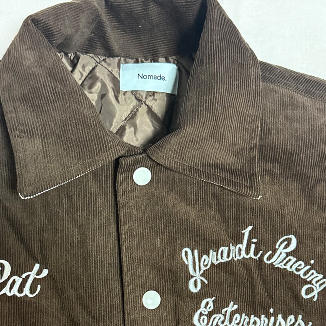 Nomade 스웨이드 브라운자켓 상품이미지3