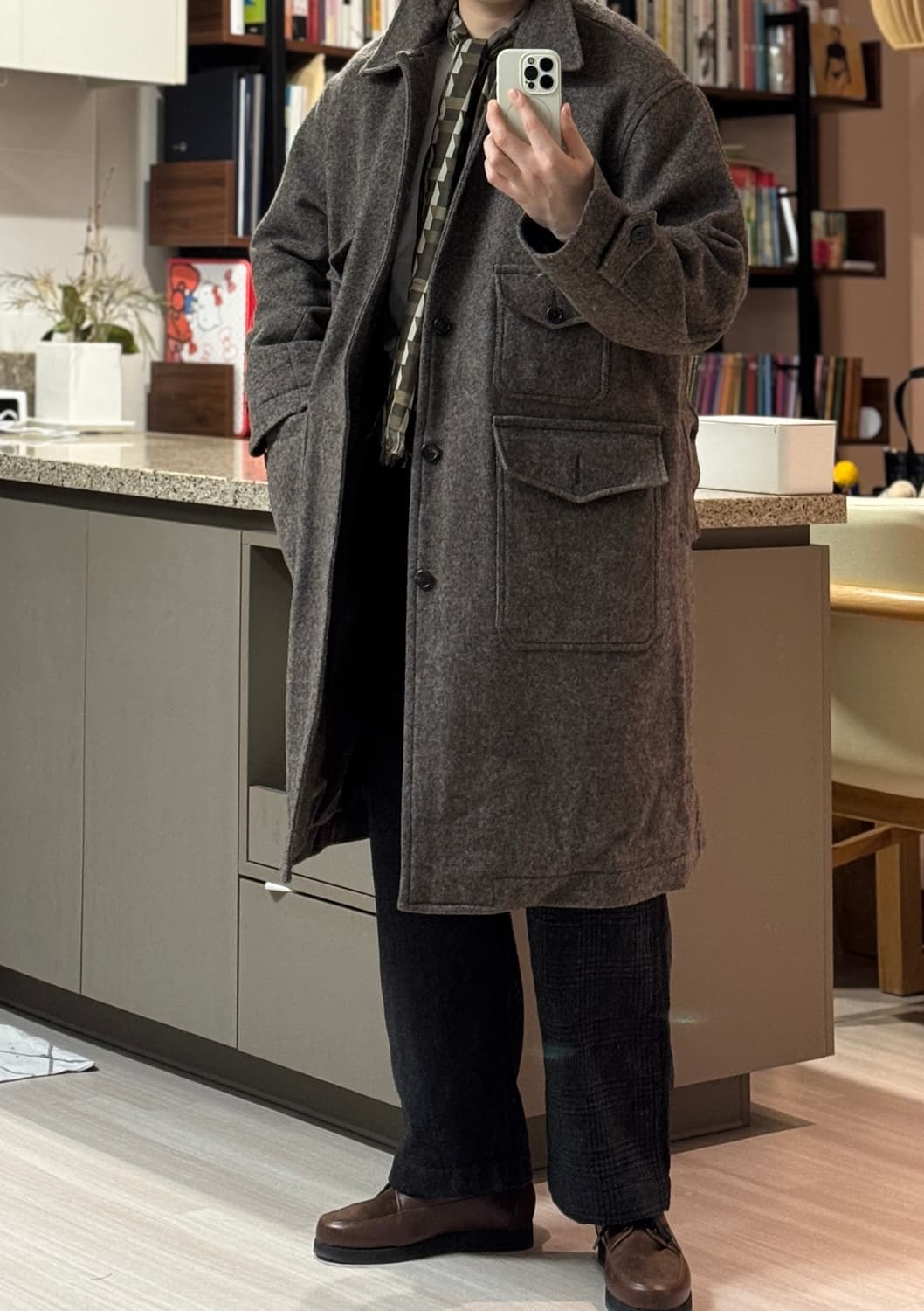 South2West8 남이서팔 헤링본 팬츠 L 상품이미지6