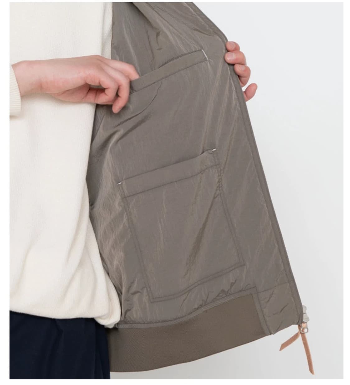 [M] 나나미카 윈드 베스트 새상품 상품이미지5