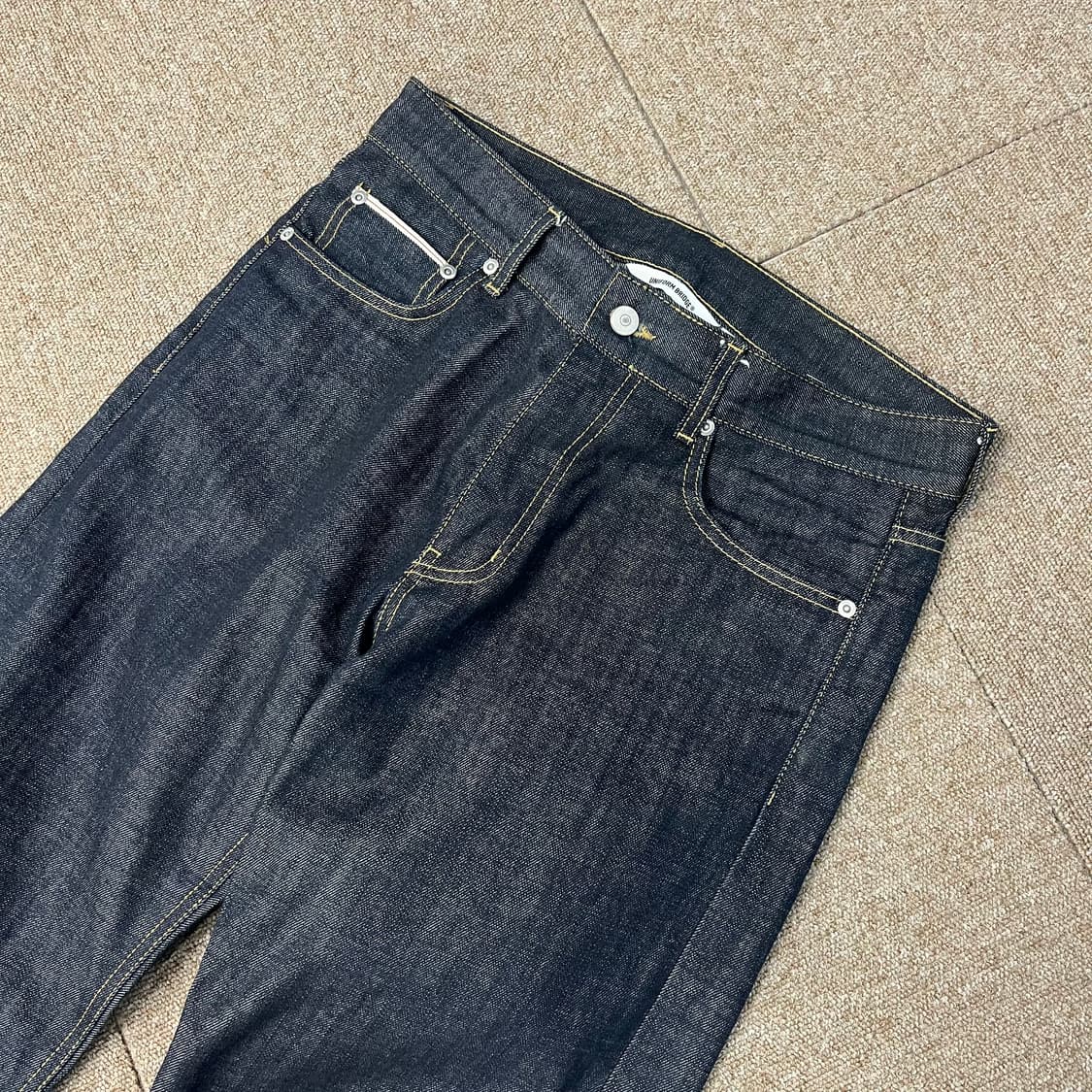 유니폼브릿지 셀비지 데님팬츠 상품이미지3