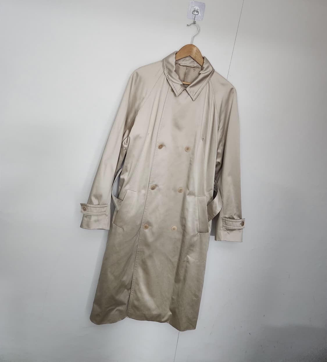 코스옴므 트렌치코트 새틴코트 105 XL 상품이미지4