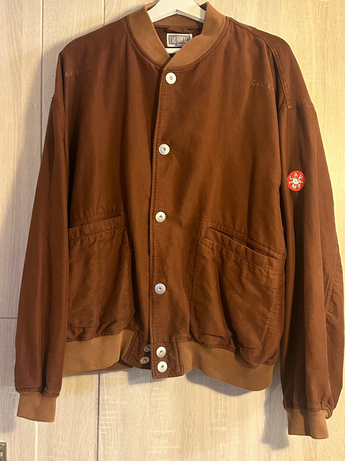[판매] 카브엠트 코튼스냅 브라운자켓 상품이미지1