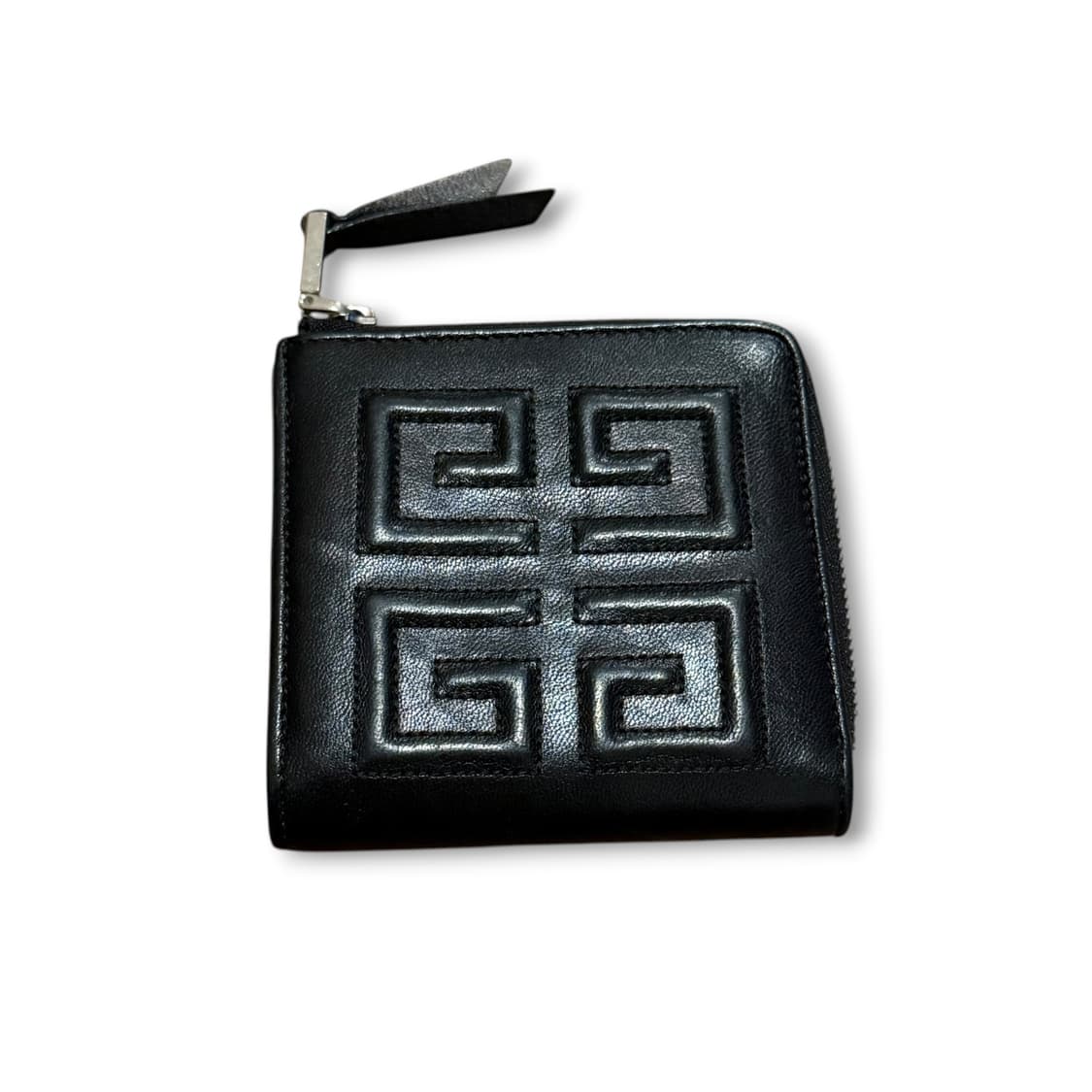 지방시 4G 로고 엠블럼 블랙 지퍼 지갑 상품이미지1
