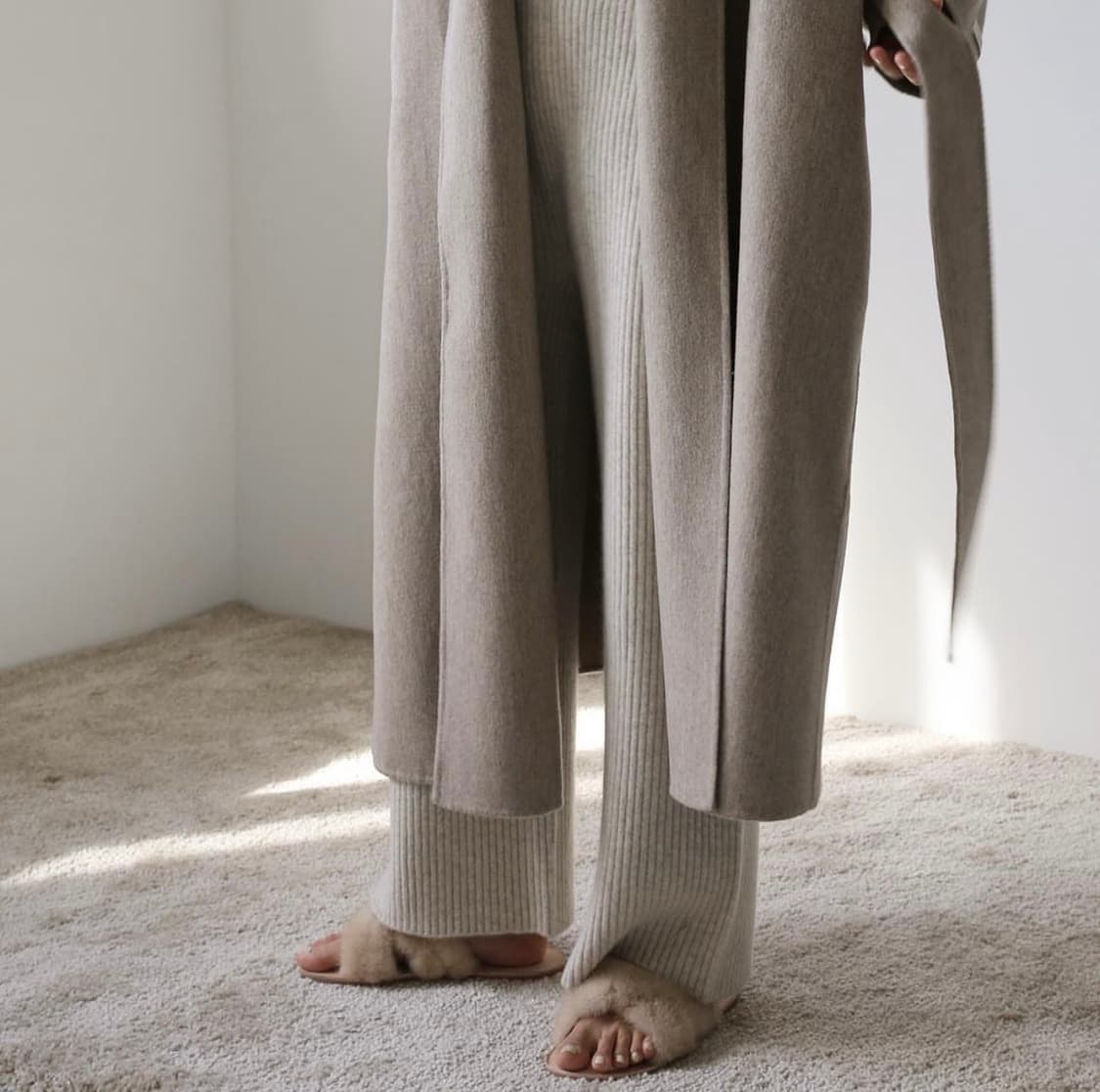 베르소 VERSO 핸드메이드 울 코트 상품이미지2