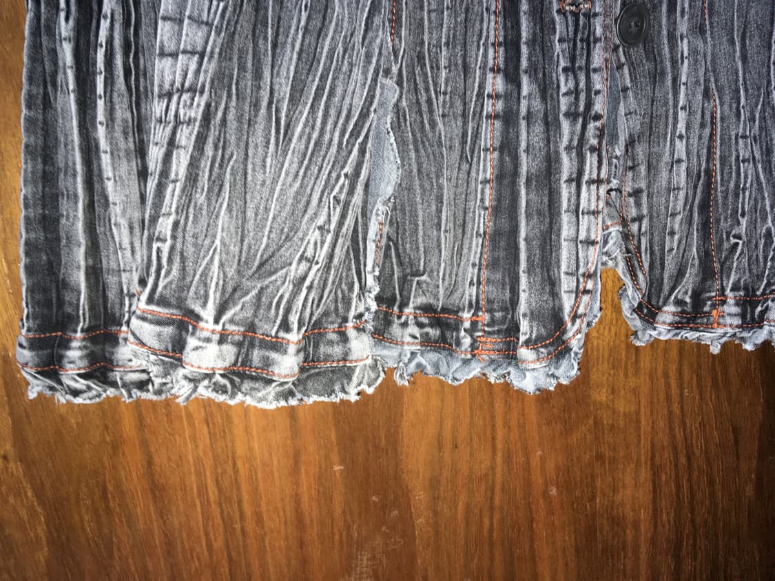 링클 워싱 데님 자켓 상품이미지6