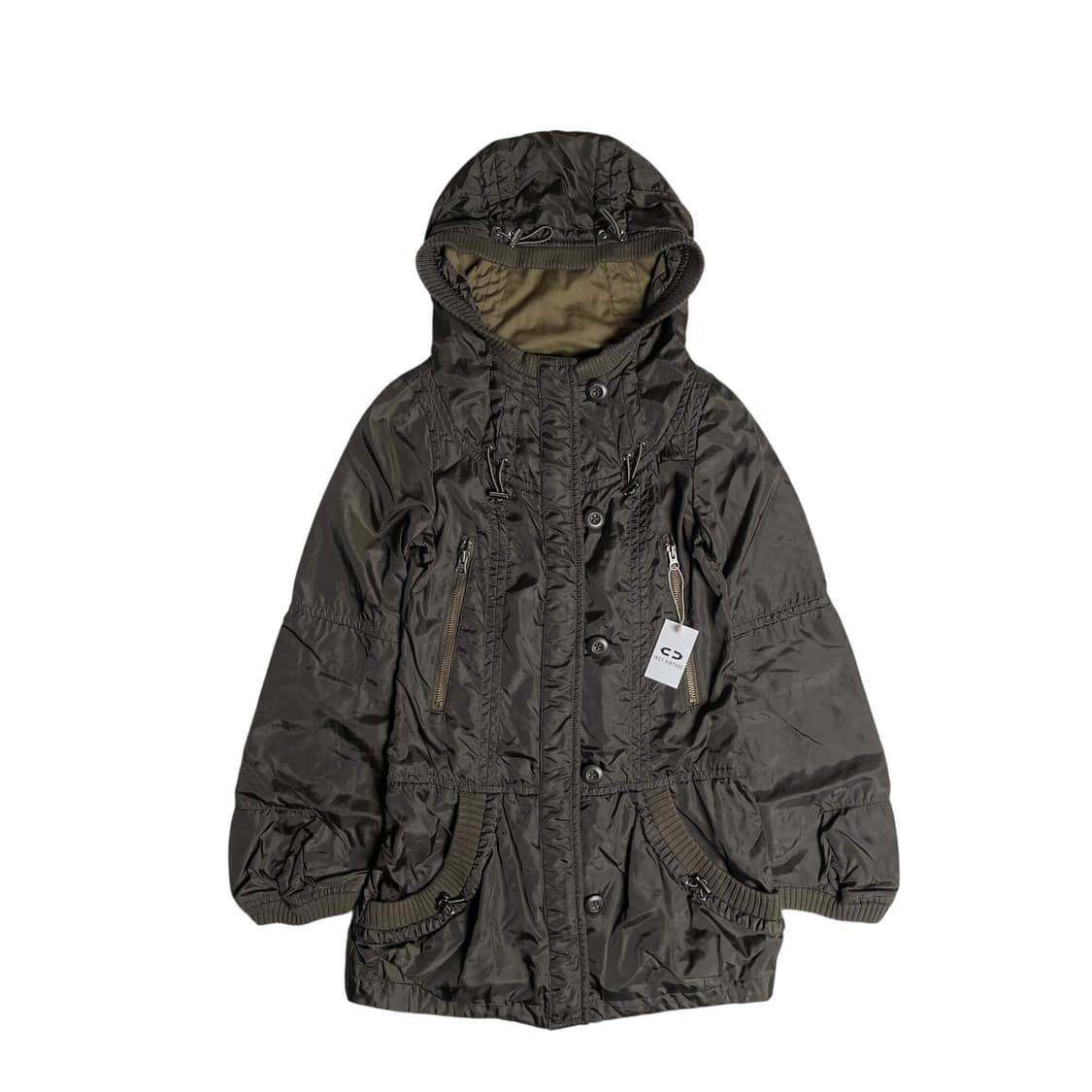 Jetlabel 나일론 립 포인트 후디 파카 상품이미지1