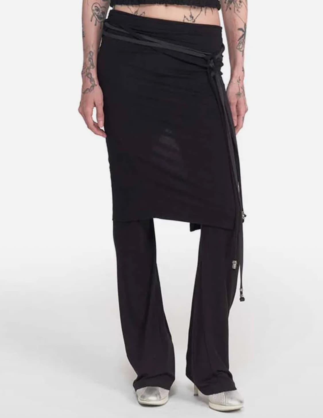 2000아카이브스 레이어드 스커트팬츠 상품이미지2