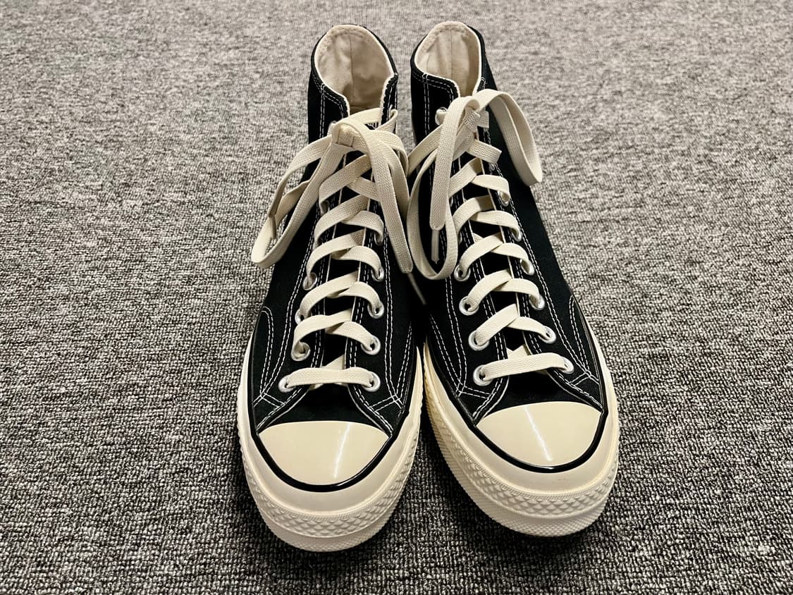 [260] 컨버스 척테일러 70s 블랙 하이  상품이미지2