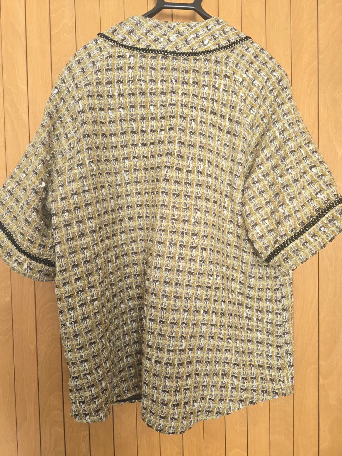 캐피탈 트위드 베이스볼 자켓 상품이미지8