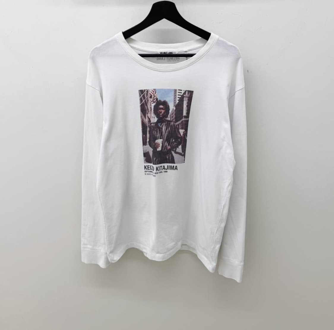 헬무트랭 (아티스트 시리즈) Keizo Kitajima 프린팅 롱슬리브 상품이미지1