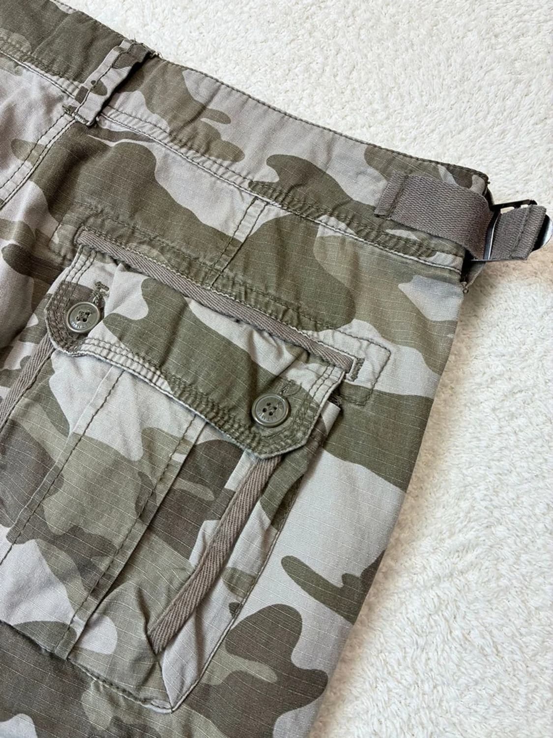 리트머스 00's 밀리터리 립스탑 카모 카고 팬츠 PN6214 상품이미지8