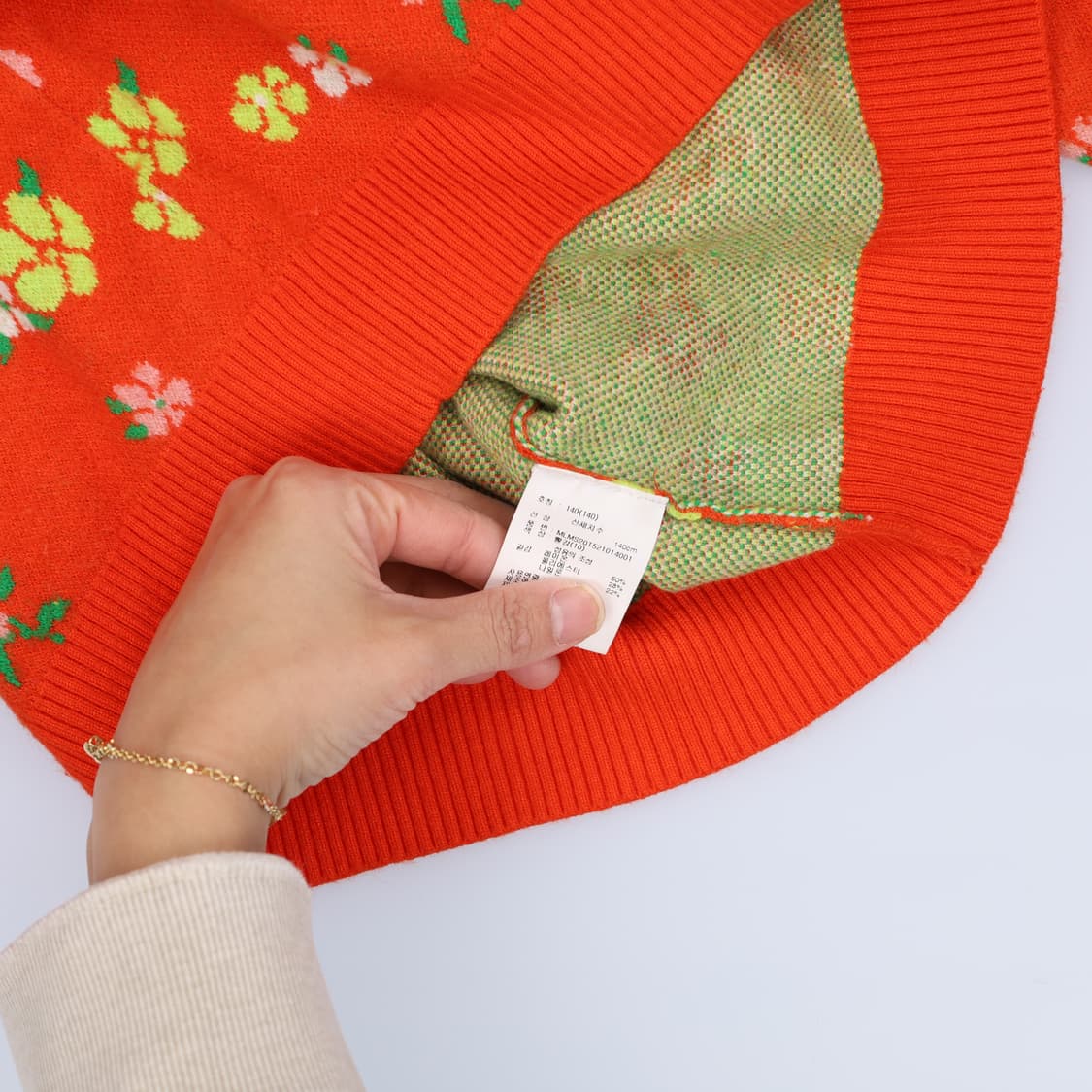 [140] 밀리밤 키즈여성 패턴 가디건 0115H1 상품이미지4