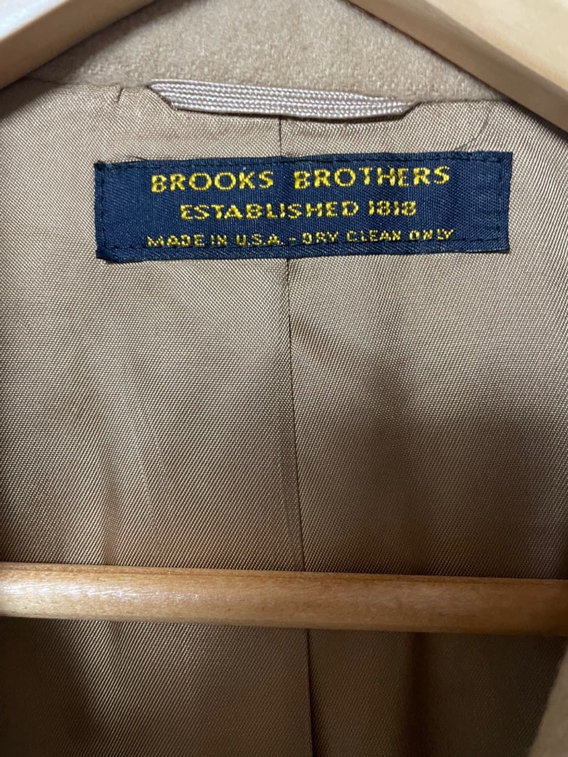 브룩스 브라더스 캐멀헤어 블레이저 상품이미지6