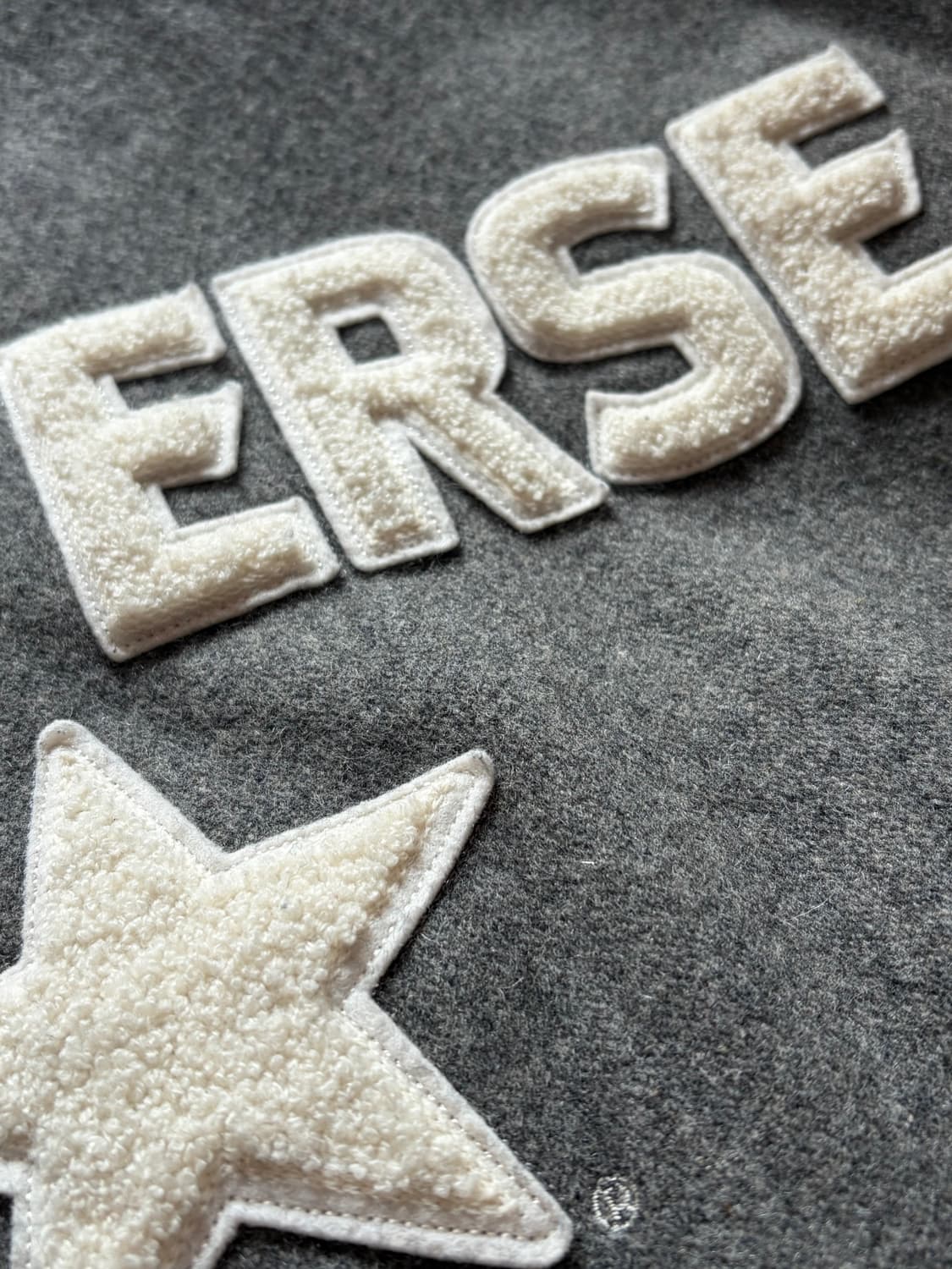 컨버스 크롭 바시티자켓 상품이미지4