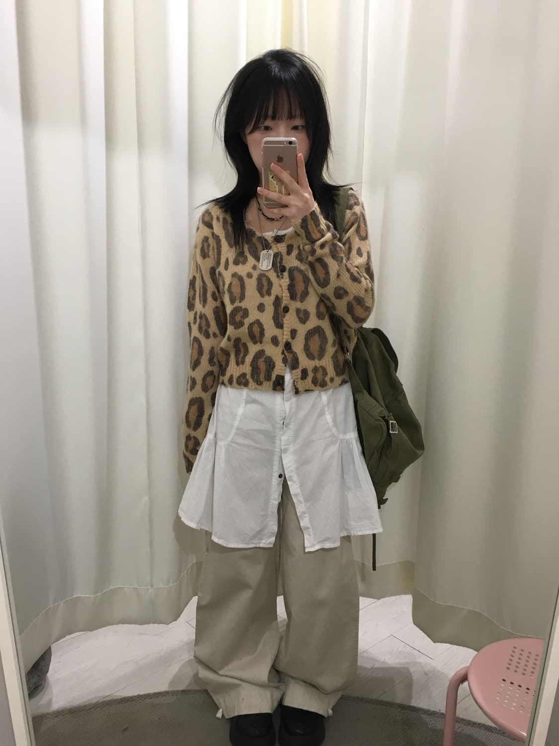 랄프로렌 로우라이즈 와이드 팬츠 상품이미지2