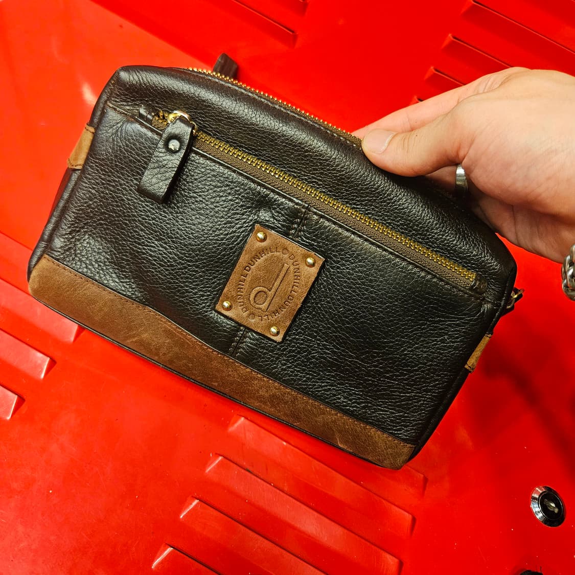 던힐(dunhill) 빈티지 클러치 22 x 14 x 4 size 상품이미지2