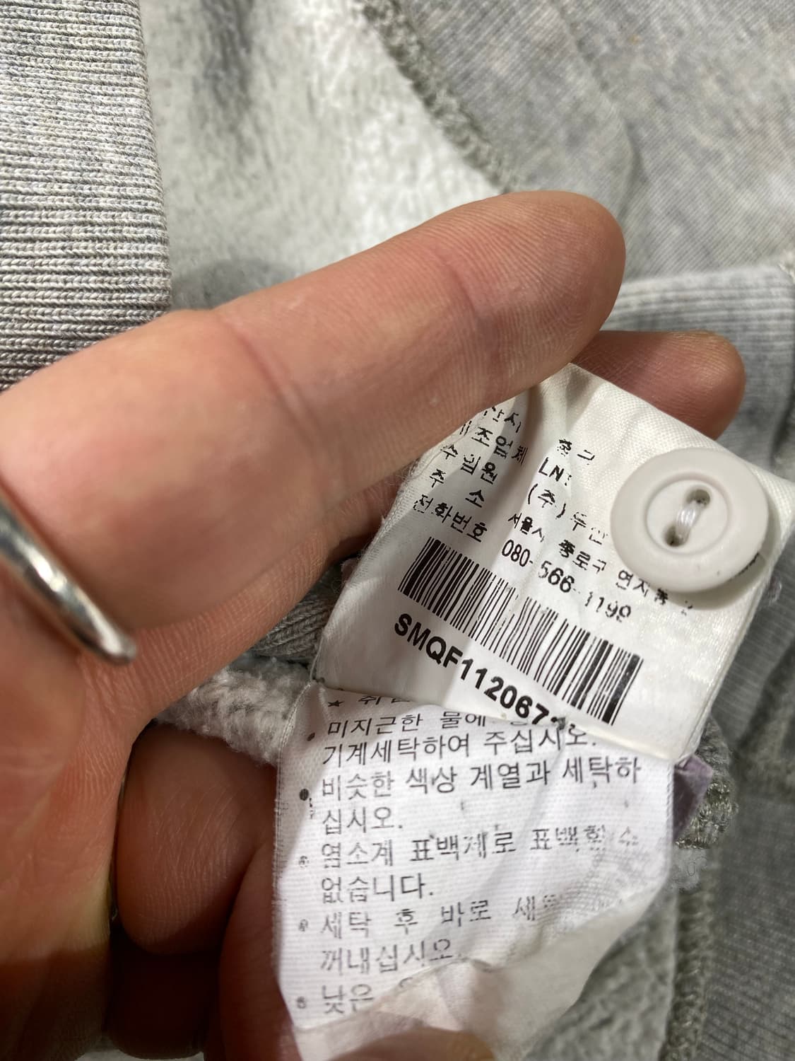 [L] 00s Polo 폴로랄프로렌 헨리넥 버튼 후디 상품이미지7