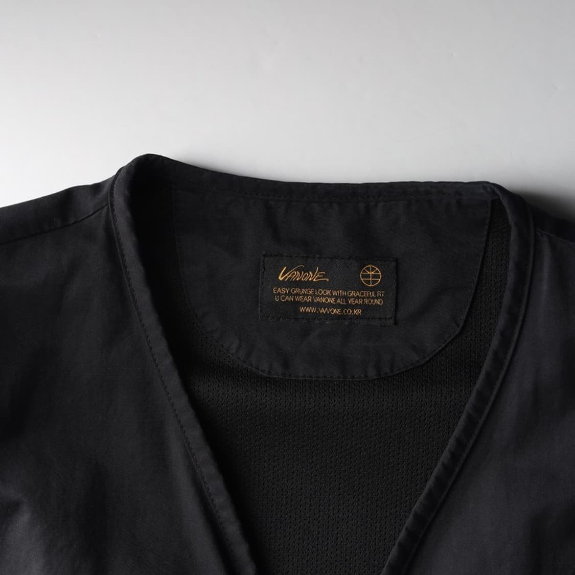 VANONE 티 포켓 유틸리티 베스트 블랙 F 상품이미지5