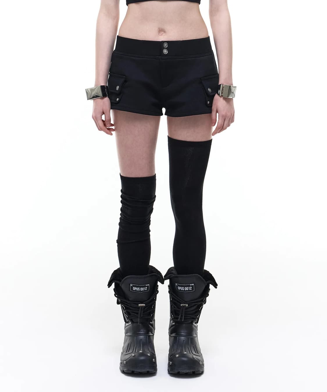 오퍼스 0012 마이크로 카고 숏팬츠 반바지 블랙 M 상품이미지4