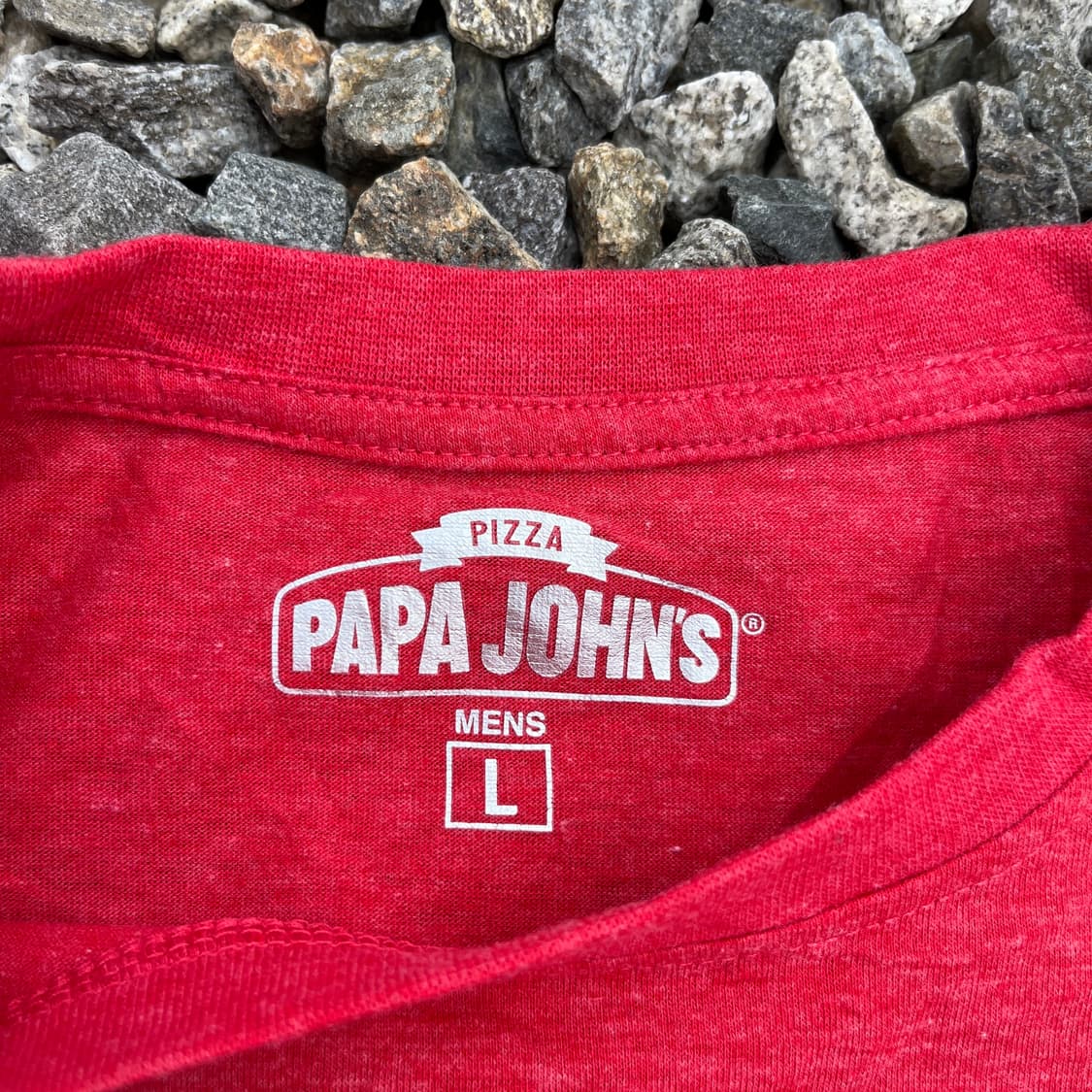 PAPA JOHN.S 빈티지 프린팅 반팔(실측확인) 상품이미지2