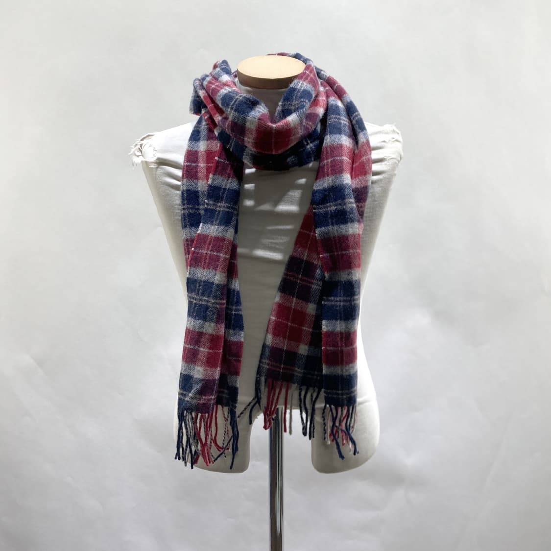 Barbour 바버 정품 체크 모100 머플러 목도리 상품이미지4