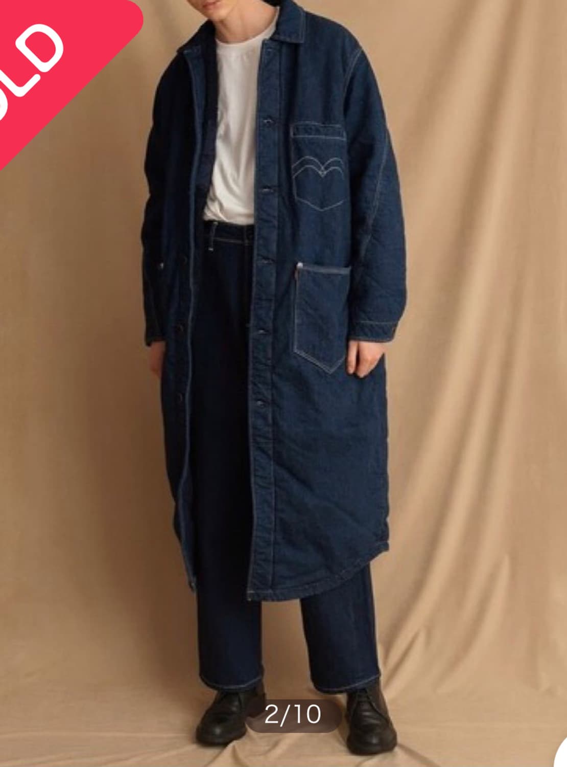 리바이스 레드탭 데님 롱코트 상품이미지6