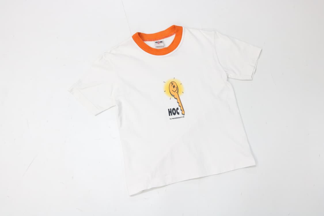 빈티지 프린팅 링거 반팔 상품이미지3