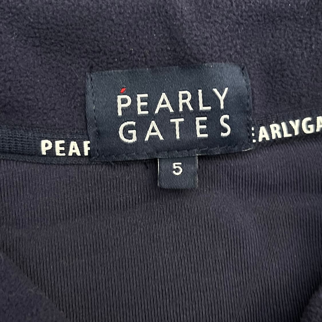 파리게이츠 골프 카라 긴팔 티셔츠 (5) 100 상품이미지3