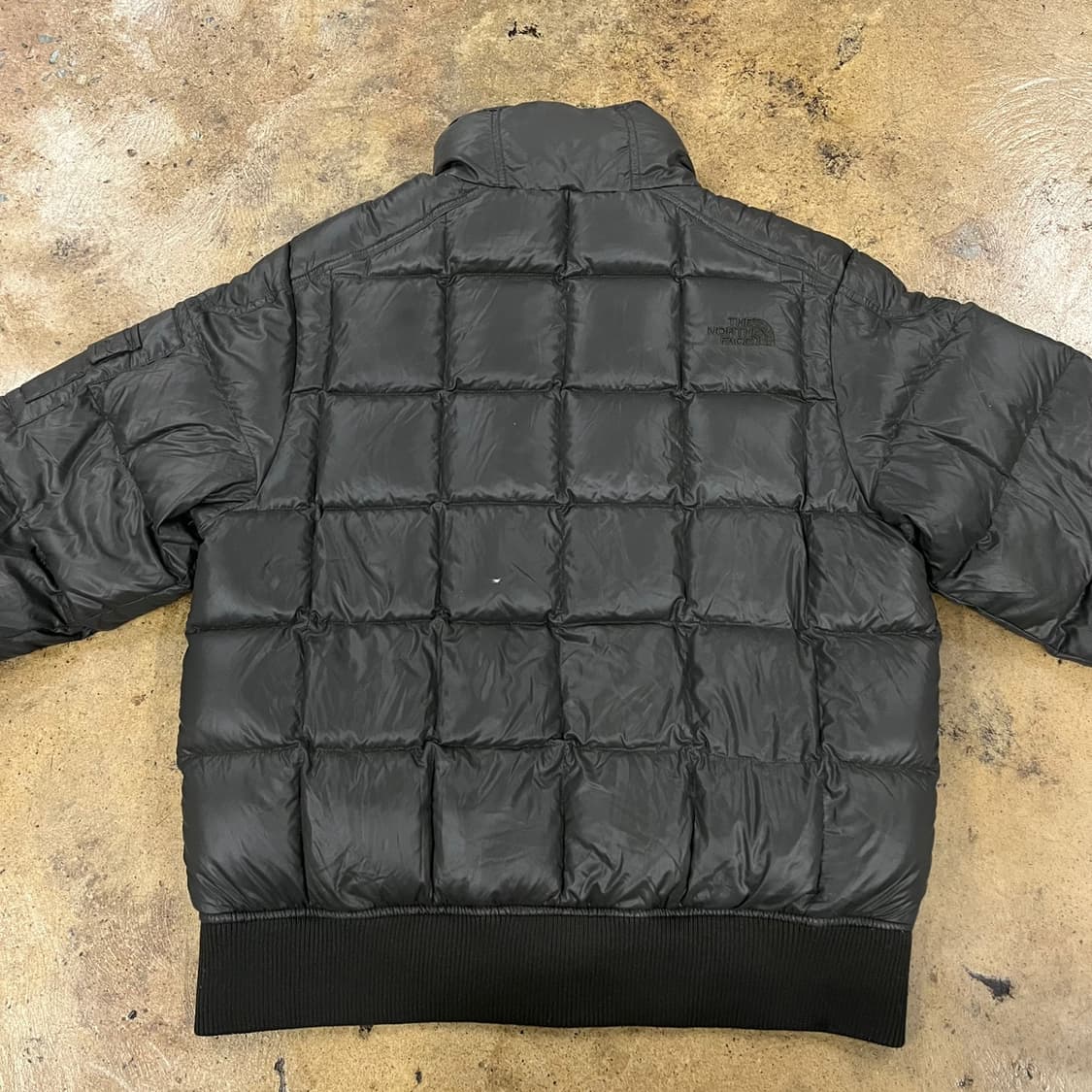 [정품/M] 노스페이스 블랙 다이아몬드 퀼팅 패딩 점퍼 b14 상품이미지4