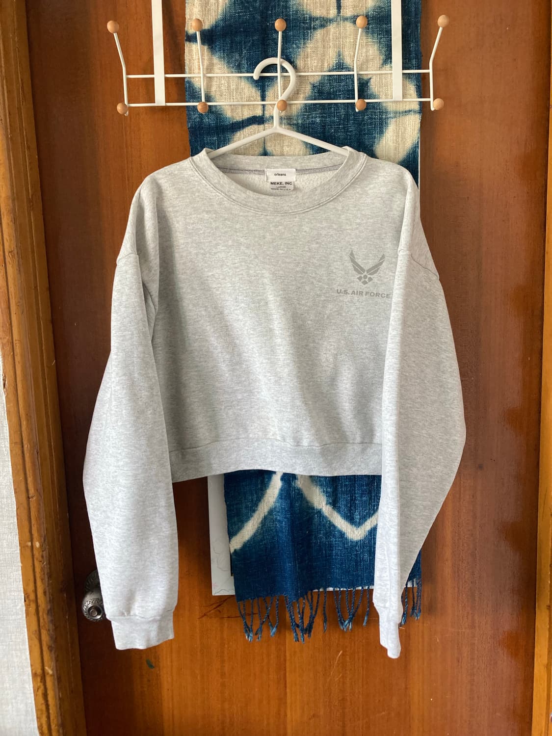 빈티지 밀리터리 맨투맨 상품이미지1