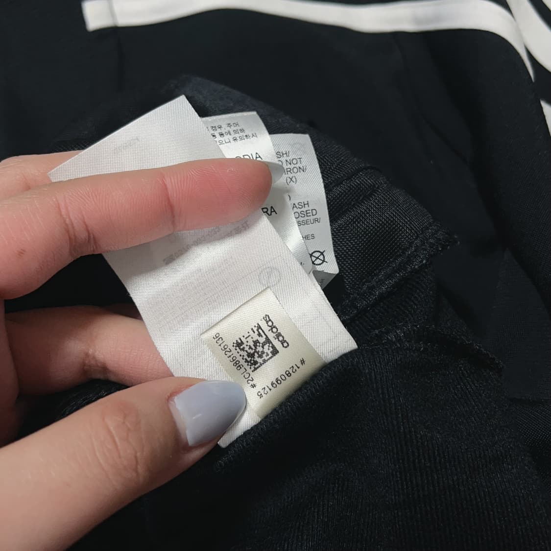 [정품] 아디다스 블랙 3S 져지 [ L ] 상품이미지5