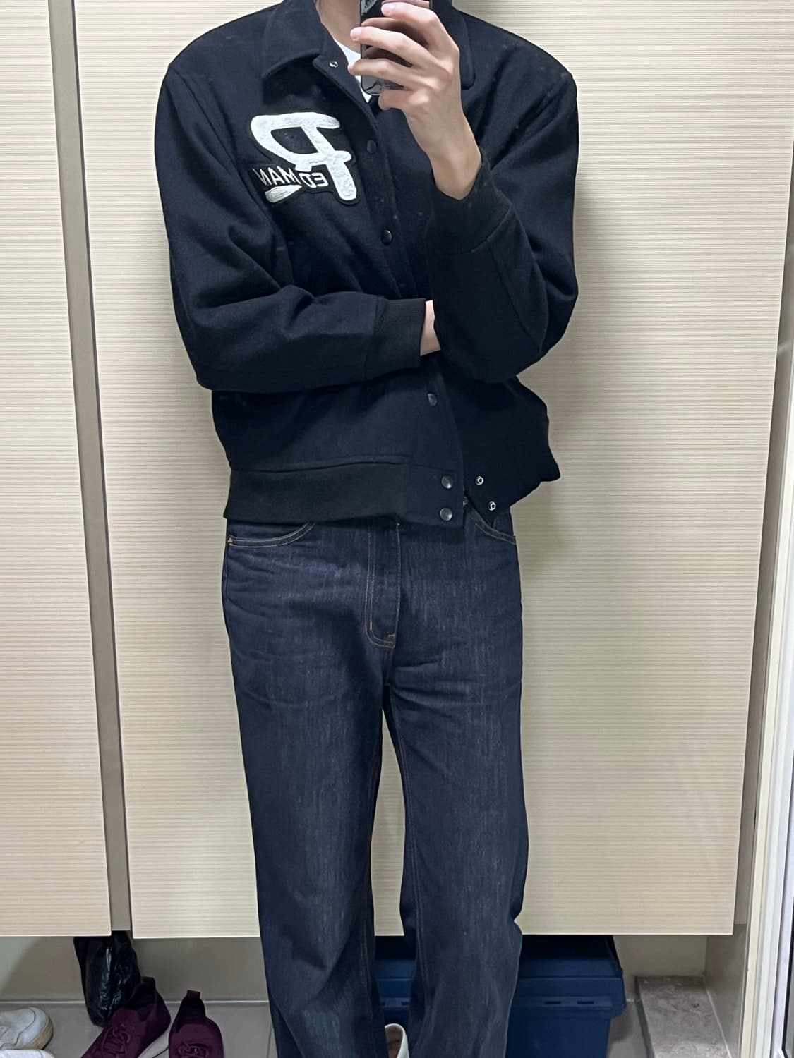 [F] 일본 브랜드 바시티 자켓 상품이미지3