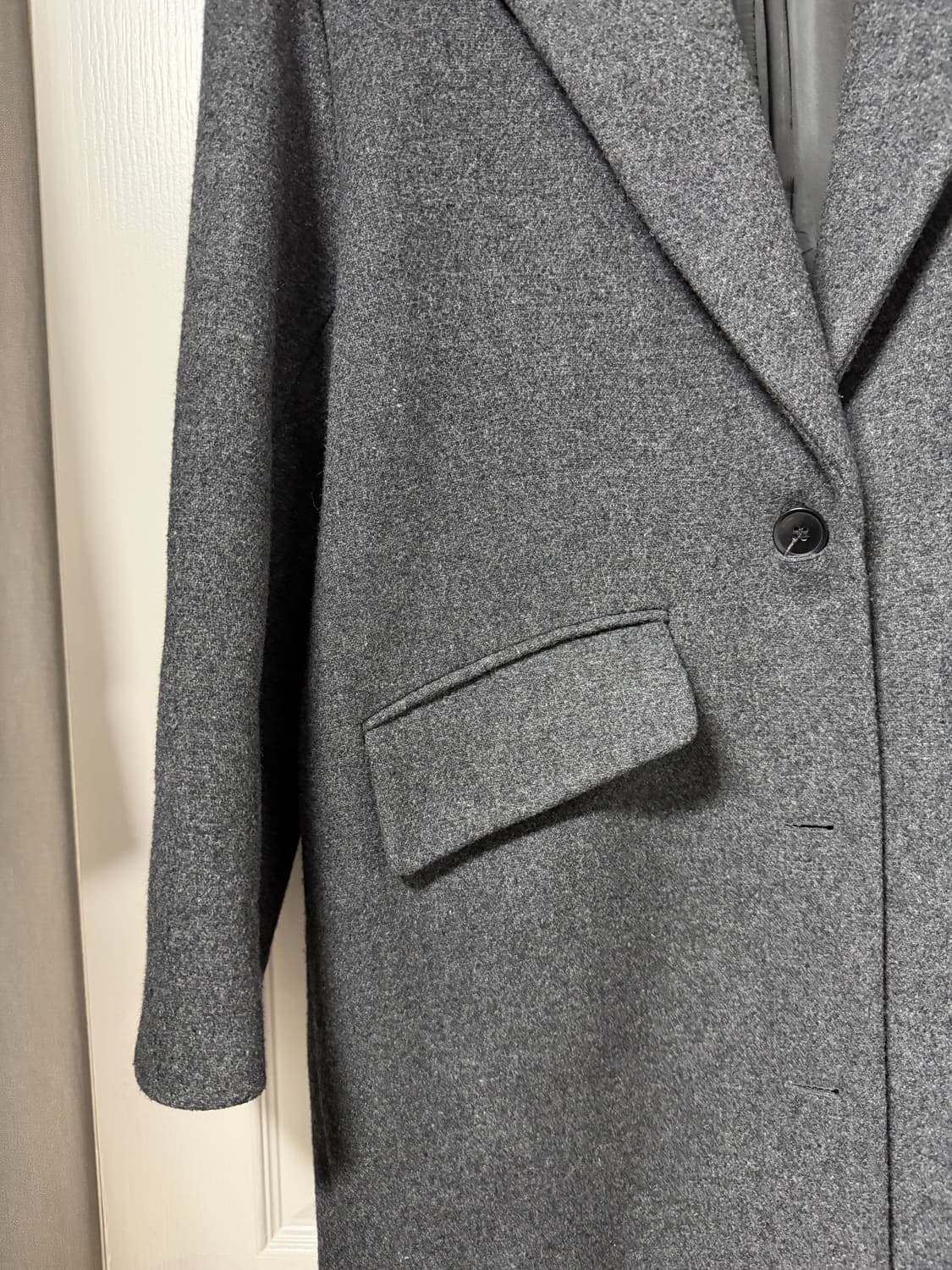 에토스 ethos 차콜 싱글 코트 ethos 상품이미지2