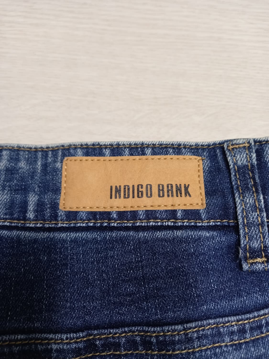 31 INDIGO BANK 워싱 스판 테이퍼드진 31-504 상품이미지5