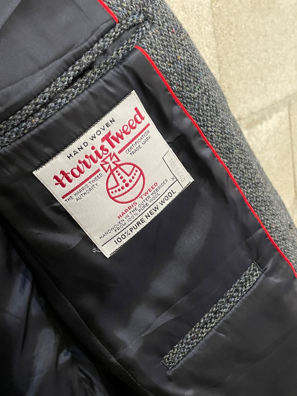 제이프레스 해리스트위드 3B 블레이저 자켓 상품이미지6