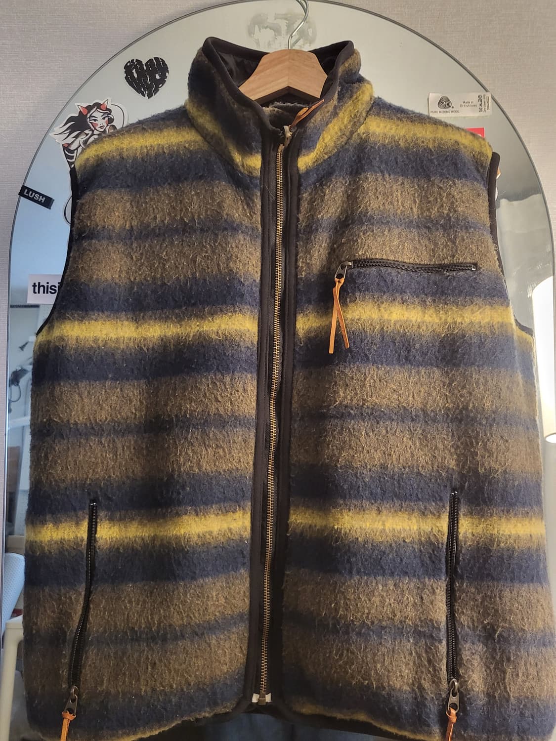 캐피탈 리버시블 패딩 베스트 2사이즈 상품이미지1