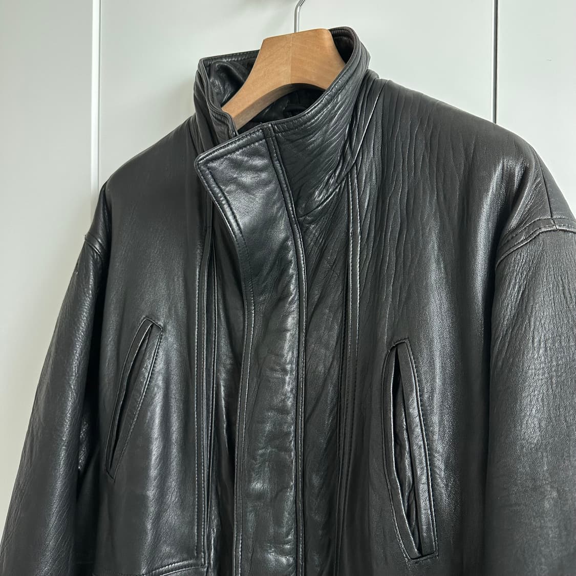 윌슨즈레더 Barn 레더코트 상품이미지2