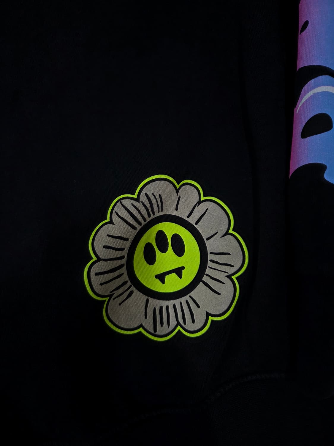 BARROW 블랙 프린트 맨투맨 티셔츠 상품이미지7